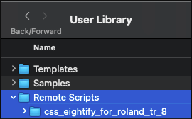 remote script folder