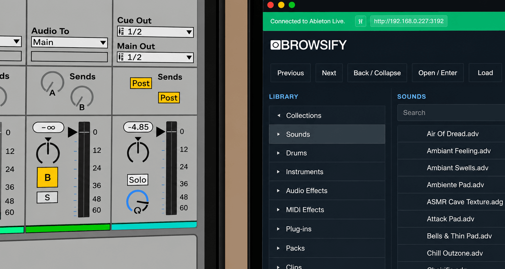 separate ableton live browser separate ableton live browser